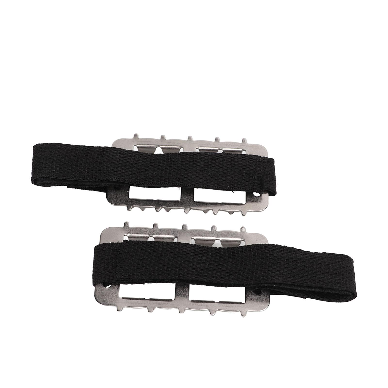 

Outdoor Winter Snow Ice Shoe Cover 10 Tooth Bundled Crampons Stainless Steel Shoes Chain