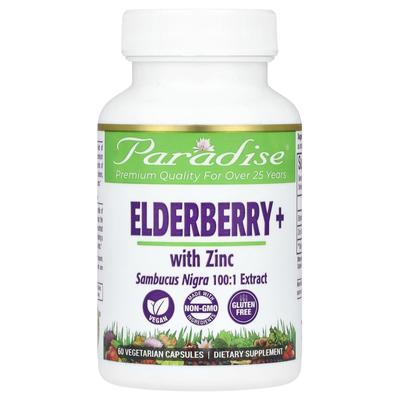 Elderberry+ with Zinc, 60 Veggie Capsules