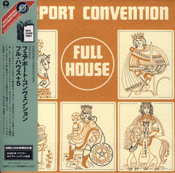

CD FAIRPORT CONVENTION - Full House UICY9322 Island Records 2003 Japan ObiRock Used