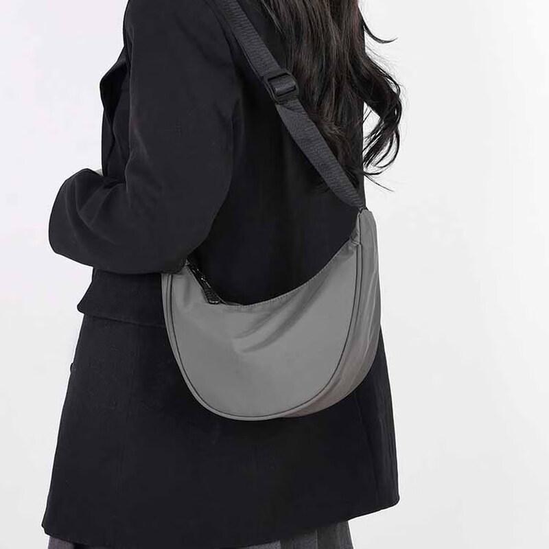 Vanaheimr Women's Nylon Crossbody Dumpling Bag