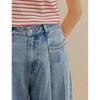 Inman Women's American Retro High-Waist Wide-Leg Jeans