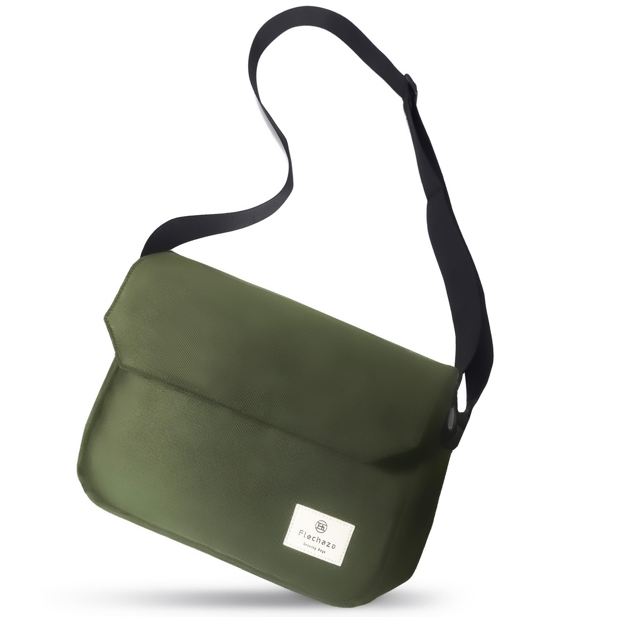 

Сумка через плечо Flechazo с легкой защитой, идеально подходящая для бизнеса и популярная и унисекс мужская сумка, с защитой от RFID, водонепроницаемая, водостойкая молния,