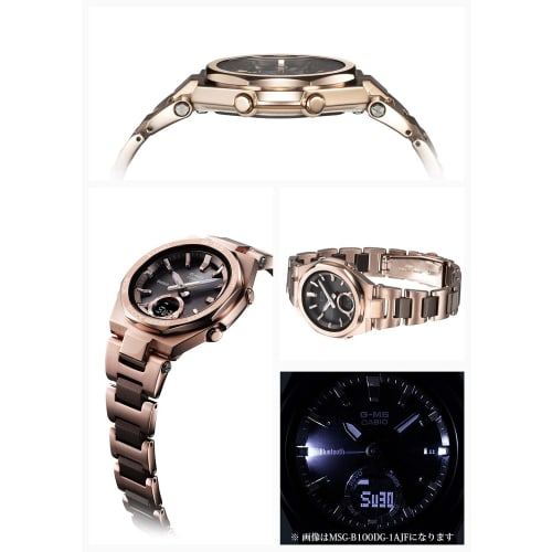 Casio Baby-G G-MS Bluetooth Solar Watch MSG-B100CG-5AJF Women's