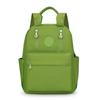 Solid Color Women's Backpack Large Capacity Nylon Backpack