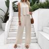 2026 Summer New Women's Clothing Fashion Sleeveless Vest Casual Trousers Casual Suit