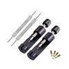 9-Piece Watch Strap Remover & Adjuster Set for Steel Bands