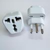 European Style Pure Copper Travel Adapter Plug for Brazilian, Italian, and Swiss Sockets