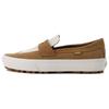 Style 53 Unisex Leather Loafers Brown Soft Versatile VN000D1RGWT