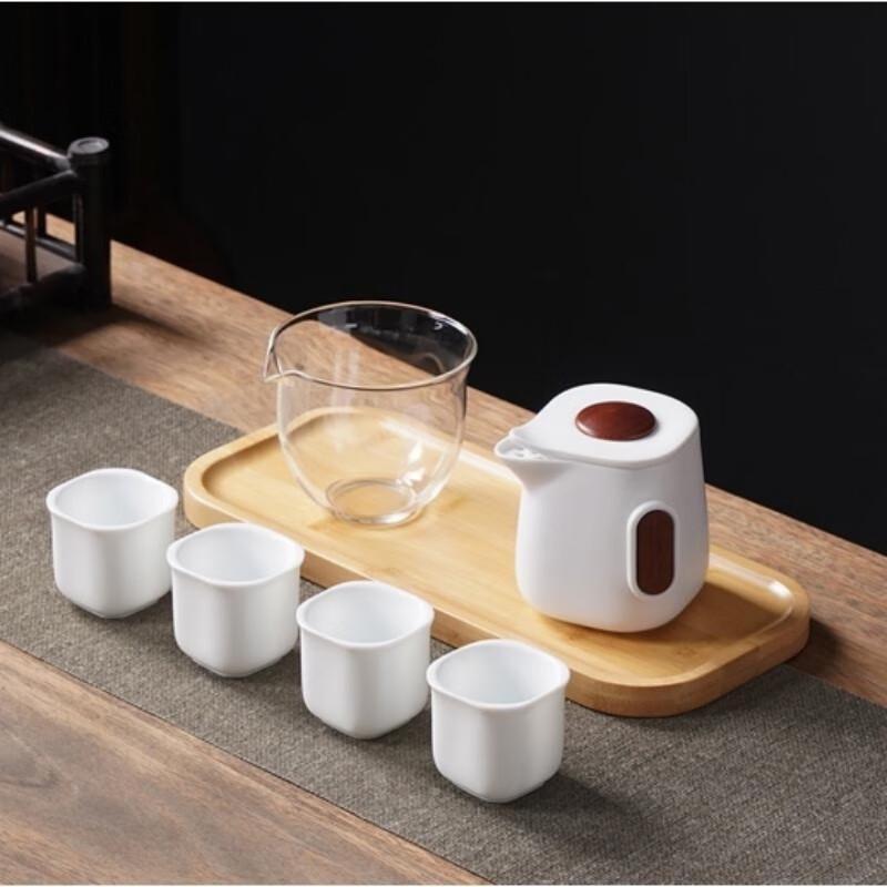 

Wu Shi Yuan Enamel Travel Tea Set