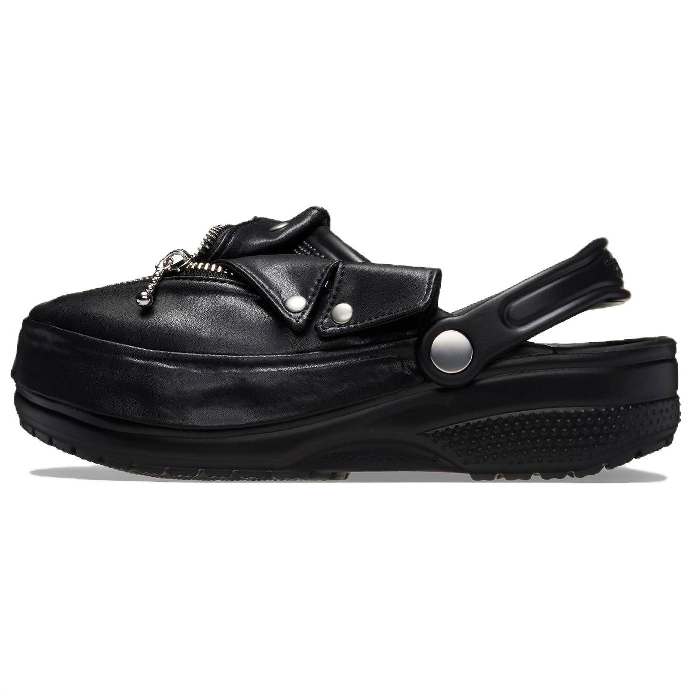 Crocs x Beams Classic Clog Leather Riders Men s 210582-001 EU 42-43