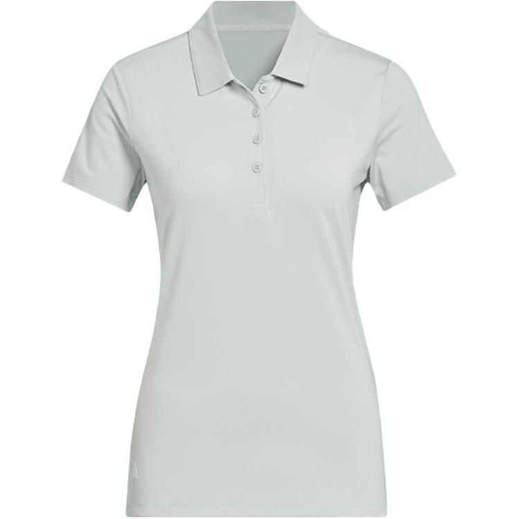 

Adidas Slim Fit Short Sleeve Golf Polo Shirt Women tops Crystal-Emerald-Green JC9237 S