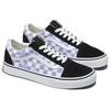 Vans Comfortable Low-Top Skate Shoes Unisex Sneakers White Purple VN0007NTO95