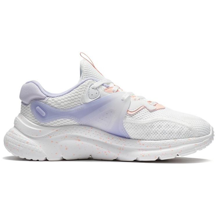 Li Ning Liuyun Slip Resistant, Abrasion Resistant, Breathable Low top Sports Casual Shoes Women's White AGLS020-2