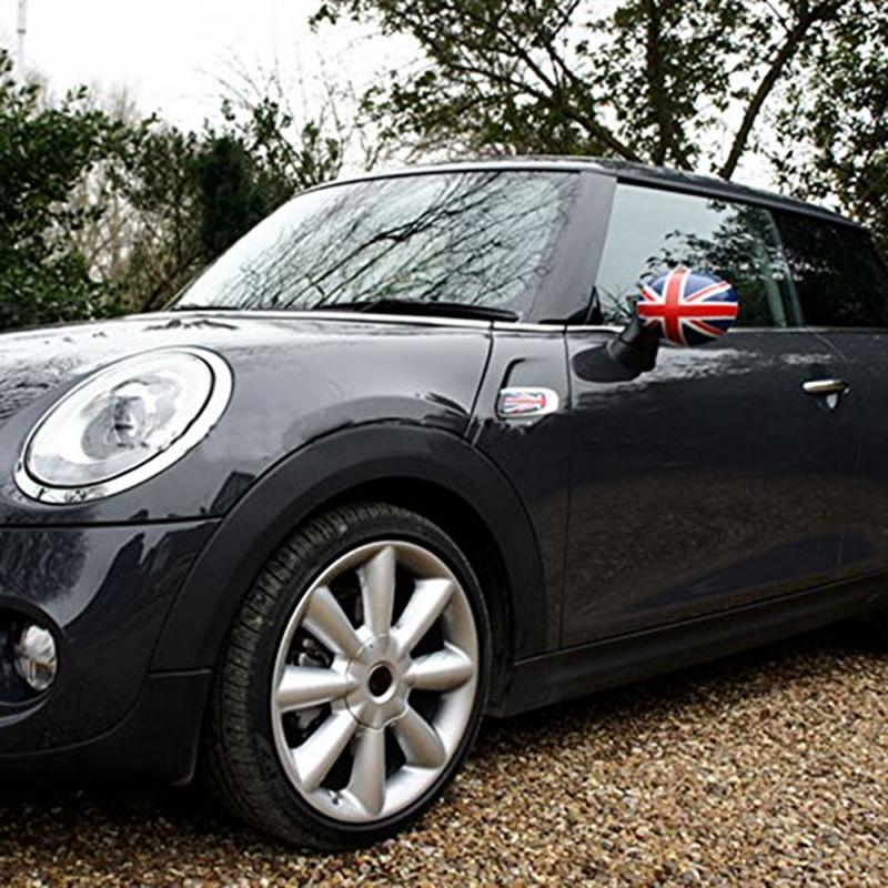 Authentic Car Door Side Mirror Cover Caps For Mini Cooper Hardtop F54 F55 F56 F57 F60 Series Red blue