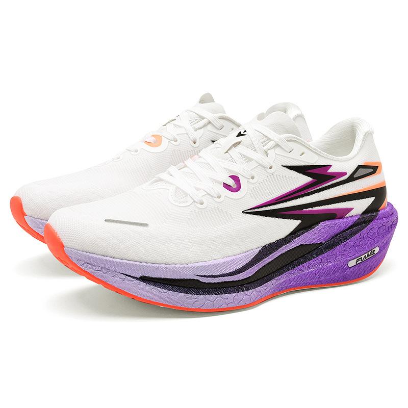 Running Shoes Professional Marathon Full Palm Carbon Board Racing Running Shoes Shock Absorption Rebound Sports Shoes Training Shoes Men