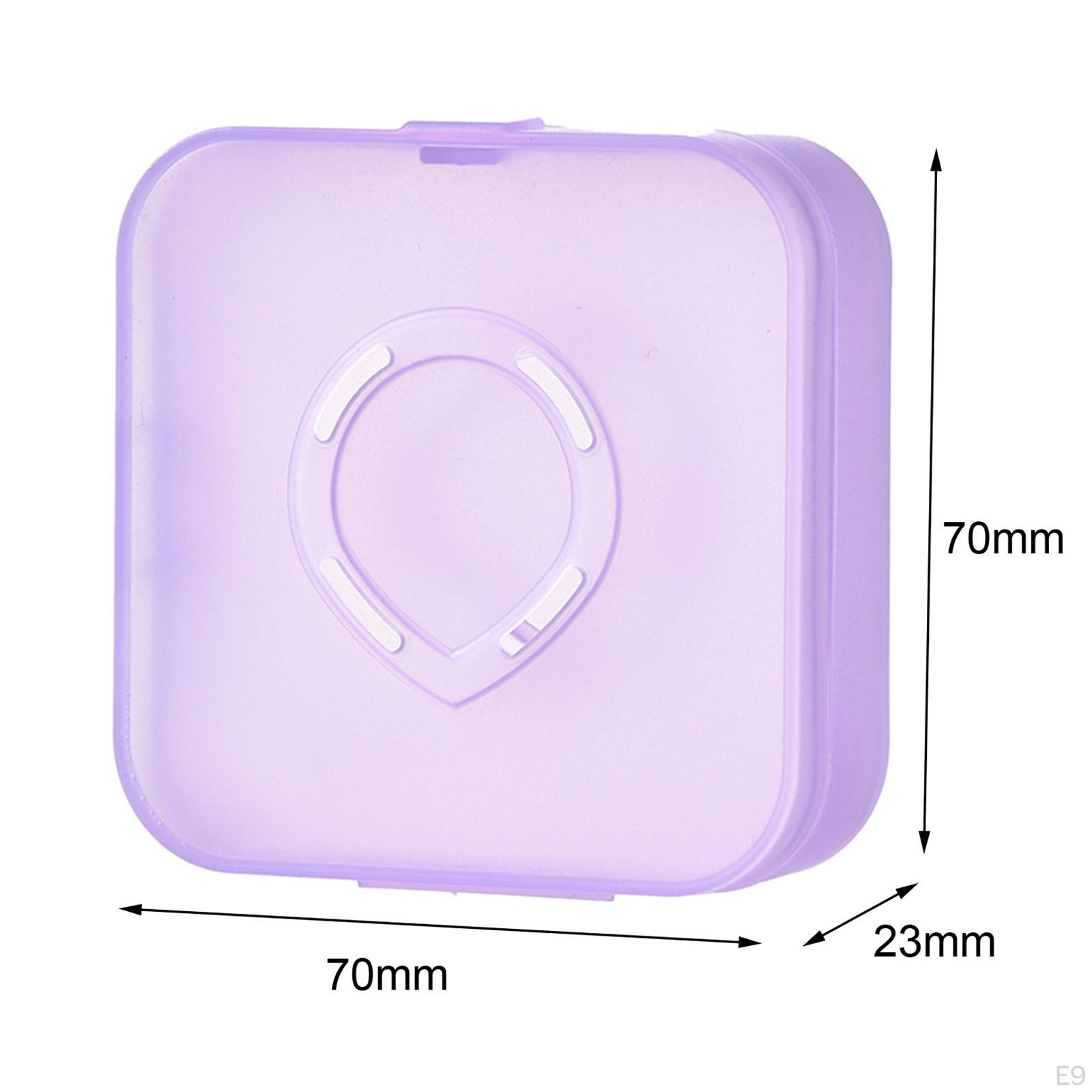 Блендер косметический пудра Puff защитный контейнер для хранения ящик для путешествий — фото 12