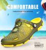 Men's Plus Size Non-Slip Jelly Sandals & Slippers - Summer Closed Toe, Breathable Beach Shoes