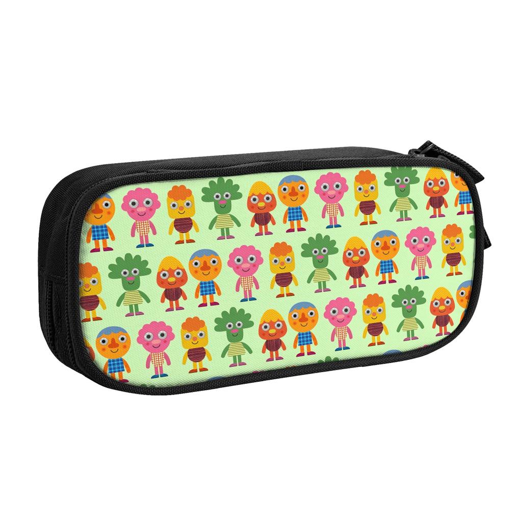 Fun Noodle & Pals Micro Super Simple Pencil Cases Nursery Rhymes Songs Pencil Box Pen Box Big Capacity Bag Gifts Stationery