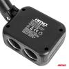 Adattatore presa accendisigari con caricatore 2x USB-A 1x USB-C 12V 24V 100W 180° AMIO-04357
