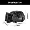 1 Pair Retro Punk Style Saddlebag Motorcycle Tool Bag Waterproof Travel Luggage Storage Bag Motorbike Over Saddlebag