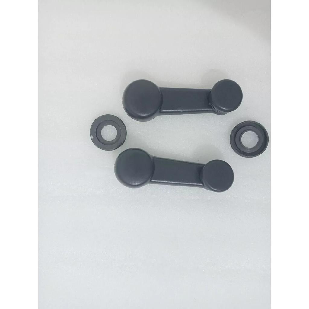 Suzuki Samurai Jimny SJ413 410 Sierra Fensterkurbel Griff Paar Kunststoff |Passend