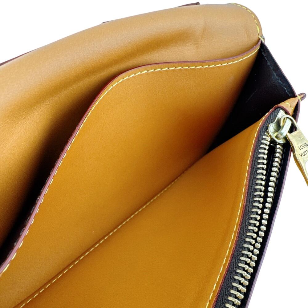 LOUIS VUITTON M69029 Monogram leather Portefeuille Blaza NM Purse Brown leather Used