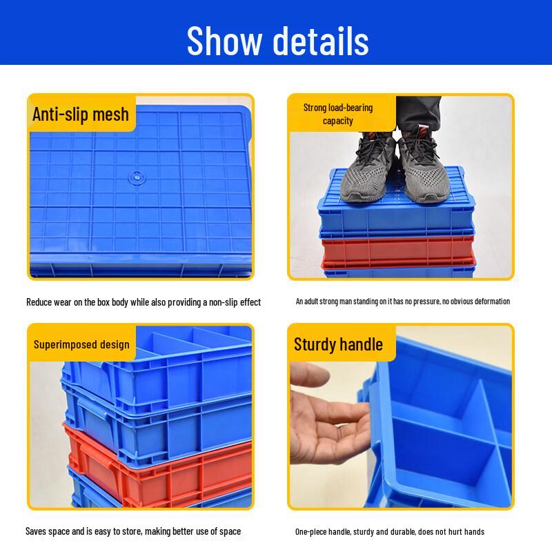 Allied Plastic Divided Parts Storage Box