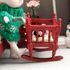 Wooden Dollhouse Shake Bed Decoration Toys for 6-8 Year Old Kids Pretend for Play Improve Intelligence Supplies