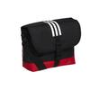 New Adidas Recycled Polyester Crossbody Bag, Shoulder Bag Unisex Black Light Scarlet GN9863