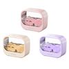 Aroma Diffuser with Landscape, 7 Color Flame Humidifier, 250ml Essential Oil Diffuser with Auto Shut Off, Quiet Mist Humidifier for Home