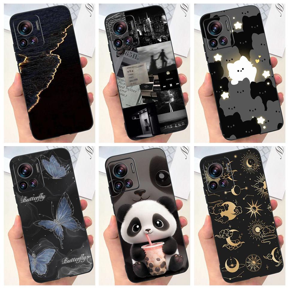 For Motorola Edge X Case Edge X30 Luxury Stylish Painting TPU Soft Phone Cover for Motorola Moto X30 Pro Bumper Silicone Coque