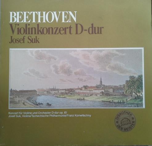 

LP Record BEETHOVEN JOSEF SUK TSCHECHISCHE Violinkonzert Ddur 63739 SUPRAPHON Germany Classical Used