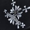 8931 CHROME HEARTS 2026 Summer New High Quality Cotton Round Neck Loose Large Size Men's and Women's T-shirt Couple T-shirt