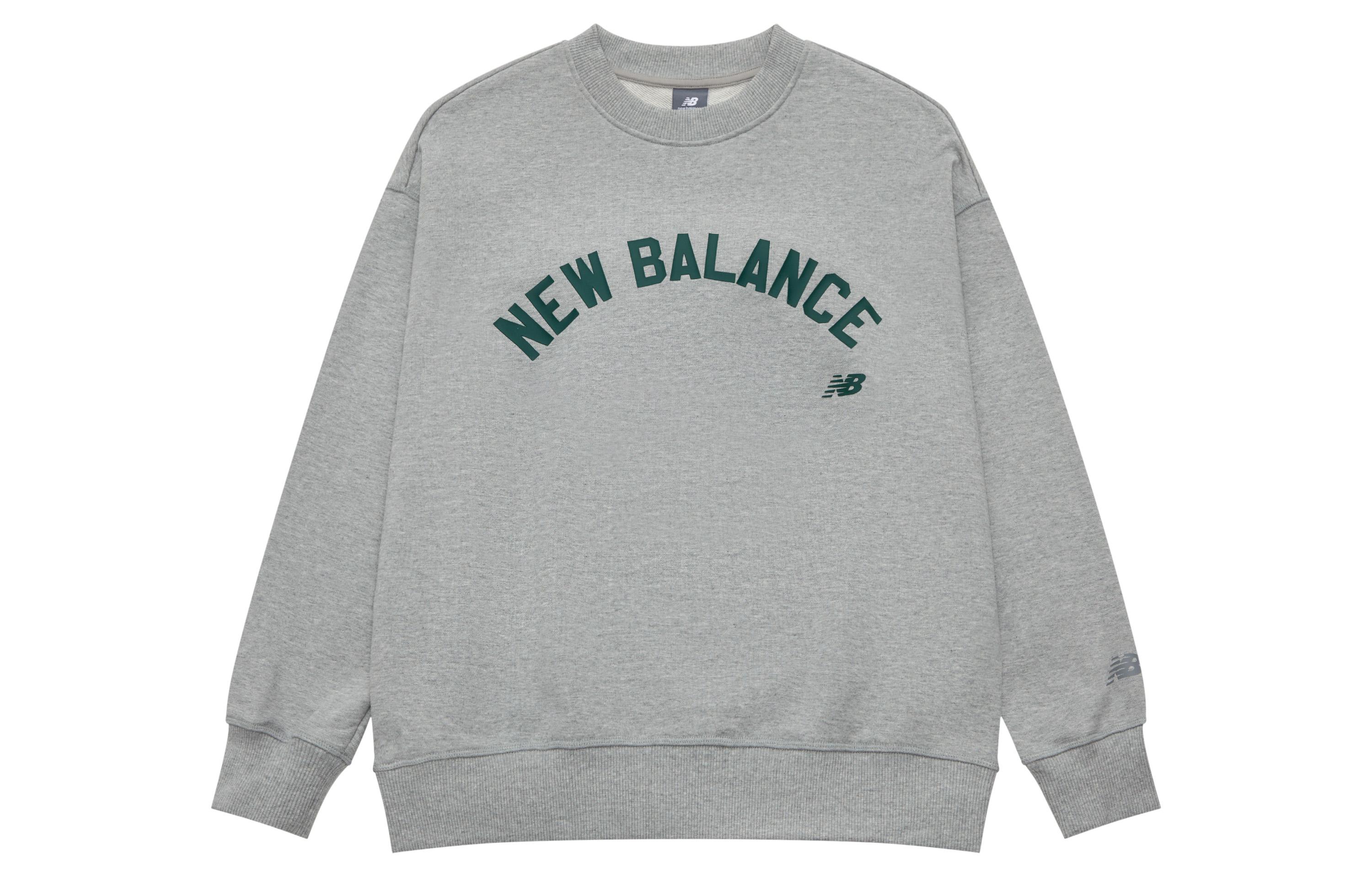 New Balance Sweatshirt Unisex Gray AMT41310-GHM XL