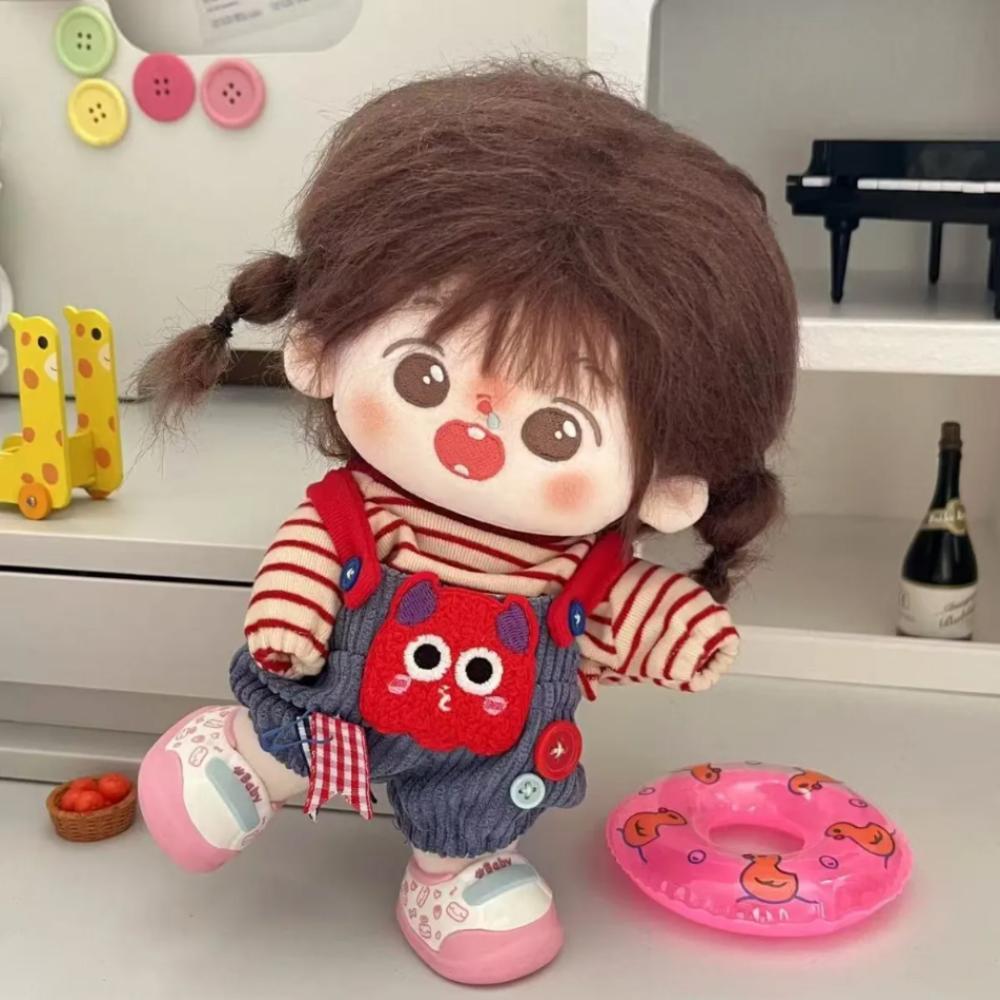 1 Set Striped Shirt 20cm Cotton Doll Clothes Rompers No Attribute Doll Clothes  20cm Cotton Doll