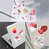 Love Stickers For Scrapbooking, 100 PCS Valentines Stickers For Scrapbook Supplies, Vinyl  Stickers For Water Bottles Laptop