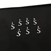 26 Alphabet Alloy Pendants for DIY Bracelets, Necklaces, Earrings & Charms