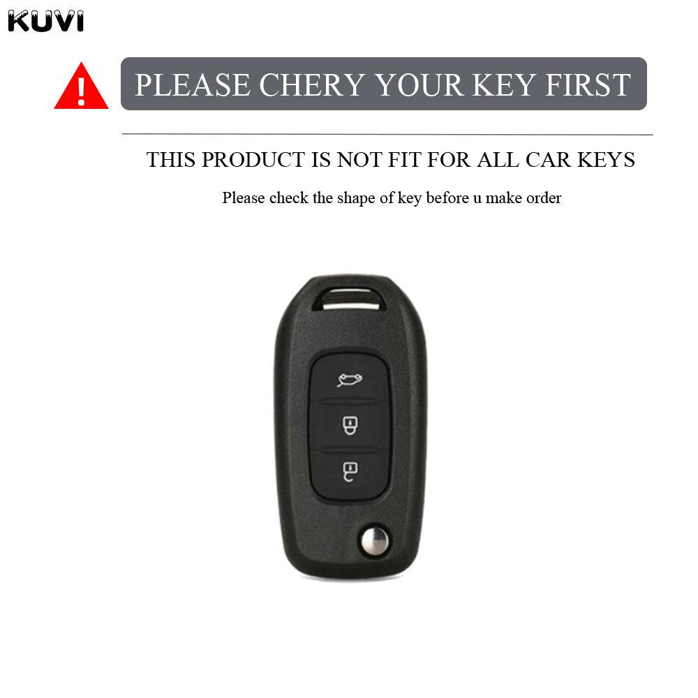 Tpu Car Flip Key Case Cover Shell For Renault Kwid  Kadjar Captur Megane Sandero Stepway Logan Clio 5  Arkana