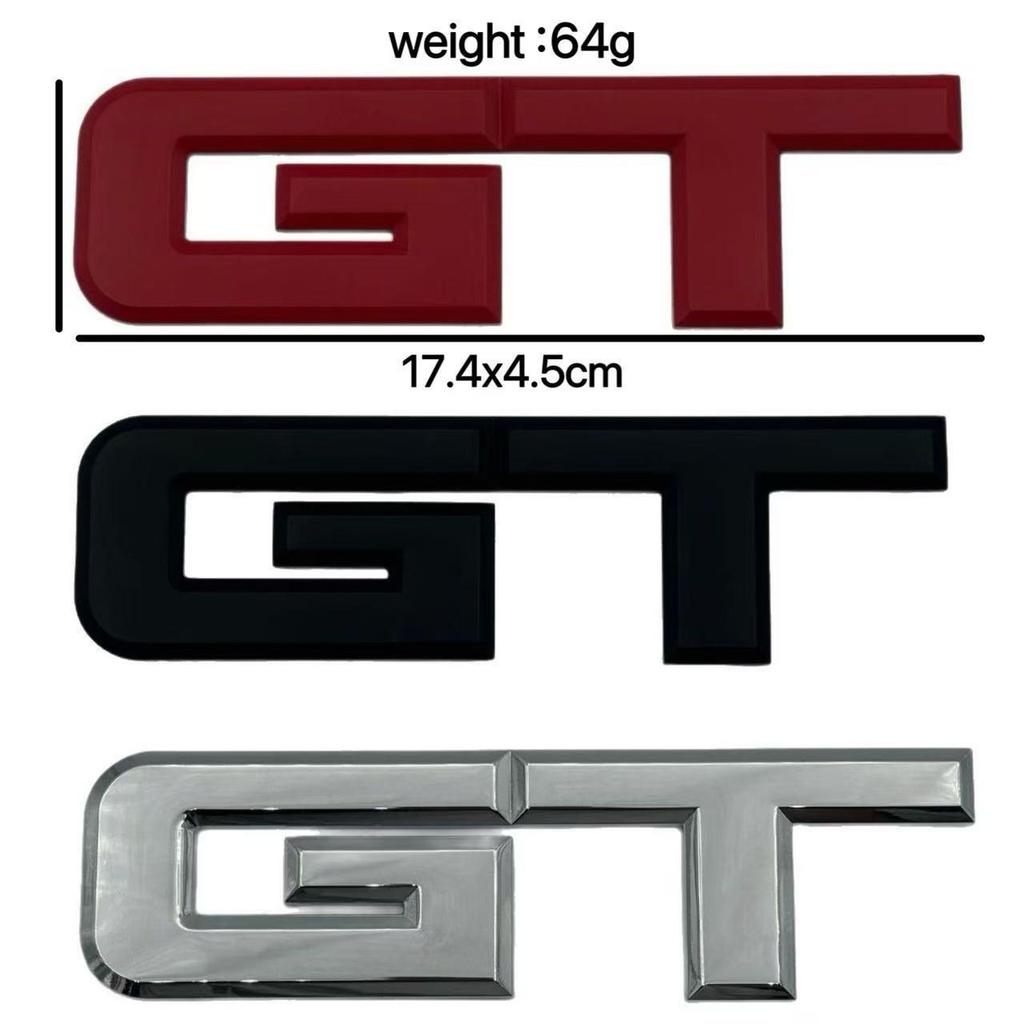Ford Mustang GT Tail & Fender Badge Car Emblem