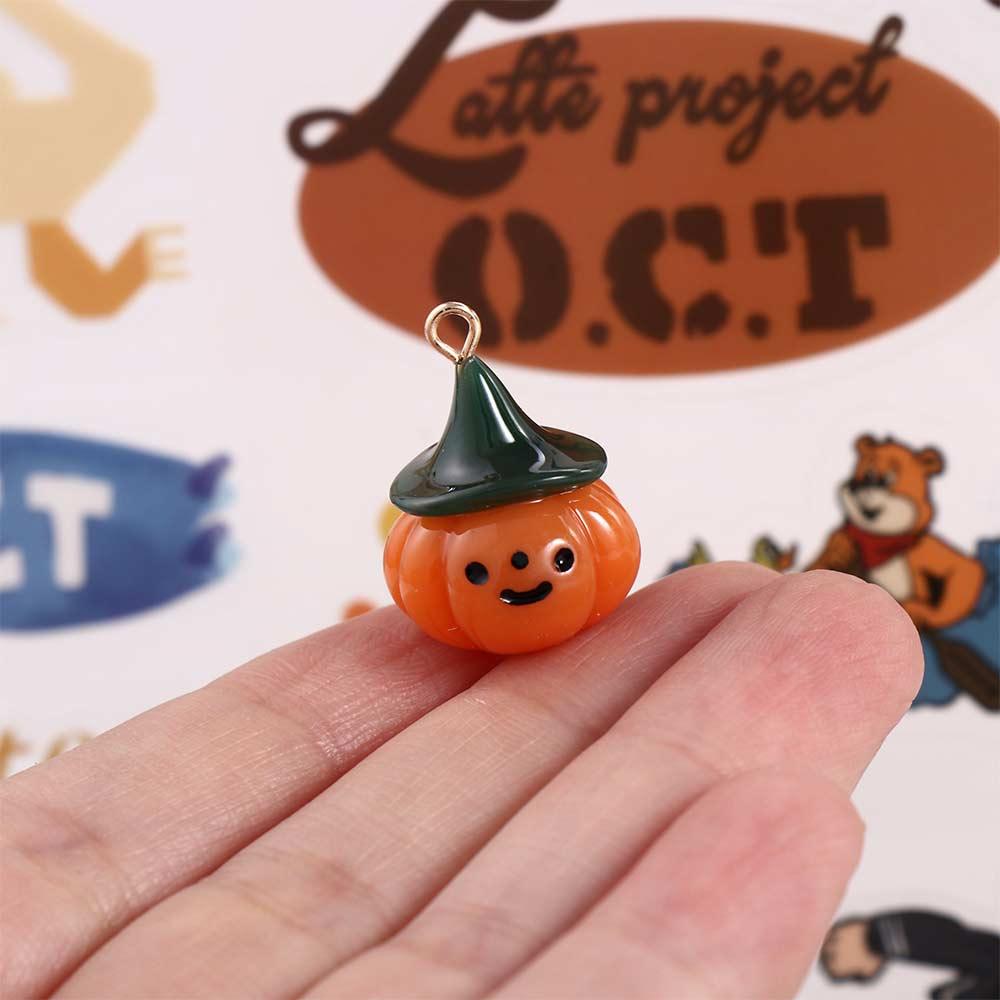 Accessories Earring Necklace Pendant Bracelet Jewelry Making Gift Halloween Charms Pumpkin Pendant