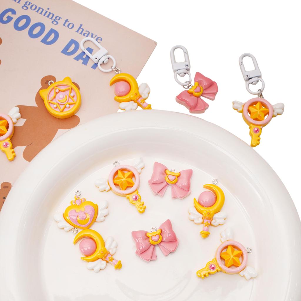 Żywiczny Wisiorek Wojowniczka Pretty Girl Do Tworzenia Bransoletek Naszyjników Biżuterii DIY
