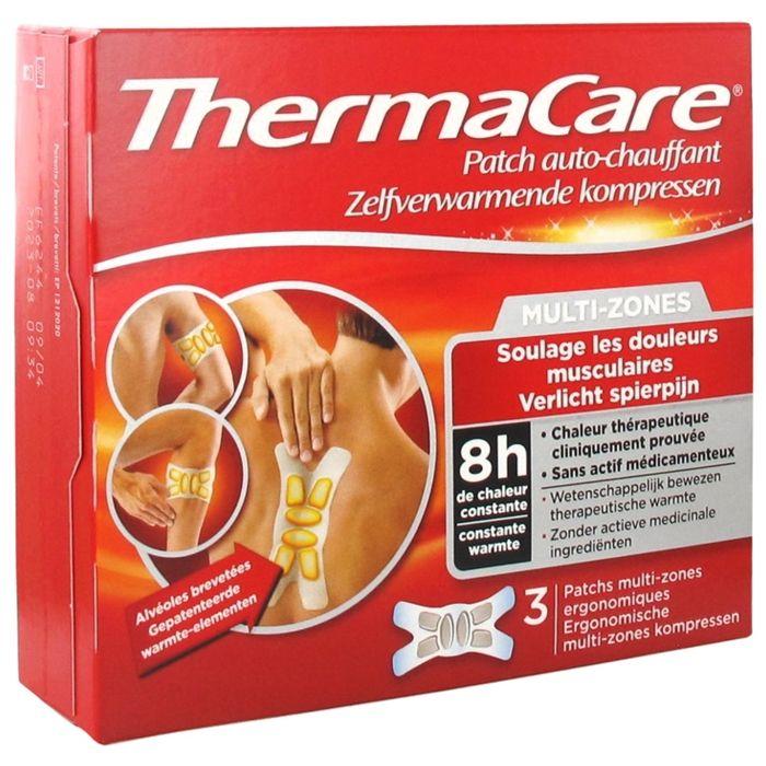 Thermacare Patch Auto-Chauffant Multi-Zones 3 unités