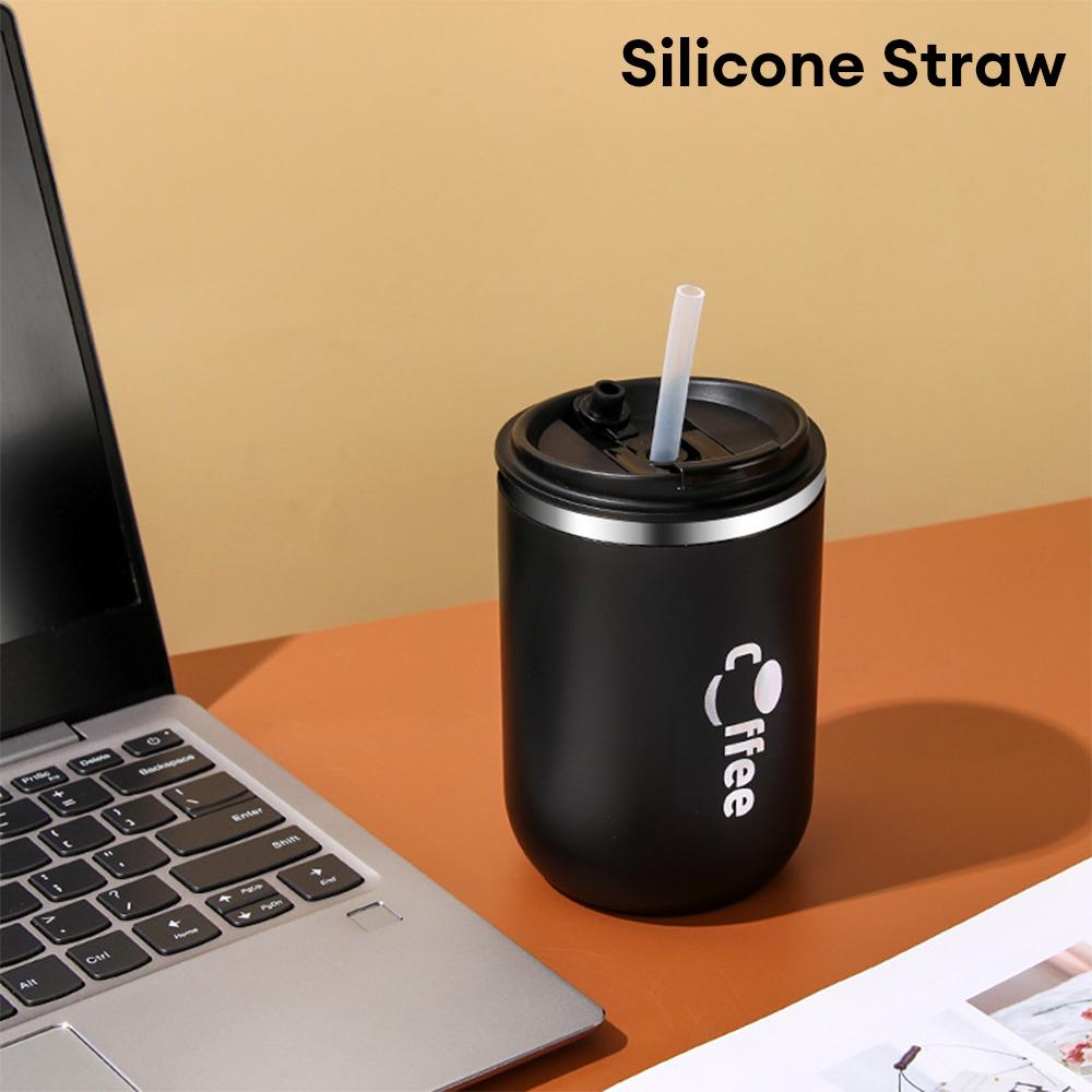500ml Stainless Steel Thermos Cups Coffee Cup Leakproof Double Wall Tumbler Insulated Travle Bottle Drinkware Christmas Gift