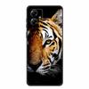 For Motorola Moto G84 5G Case Silicone Soft Wolf Lions Cat Black Bumper Funda Coque for Motorola Moto G54 5G TPU Protective Bag
