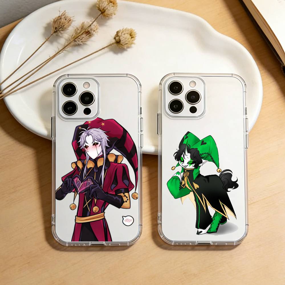 T-The F-Freaks C-Circus Phone Case For iPhone 17 16 15 14 13 12 11 Mini Pro Max Plus Transparent Cover