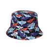 Versatile Style Hat Printing Womens Sunshade Short Brim Fishermans Hatscaps
