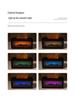 Retro Fireplace Humidifier & Aroma Diffuser with Colorful Ambient Light
