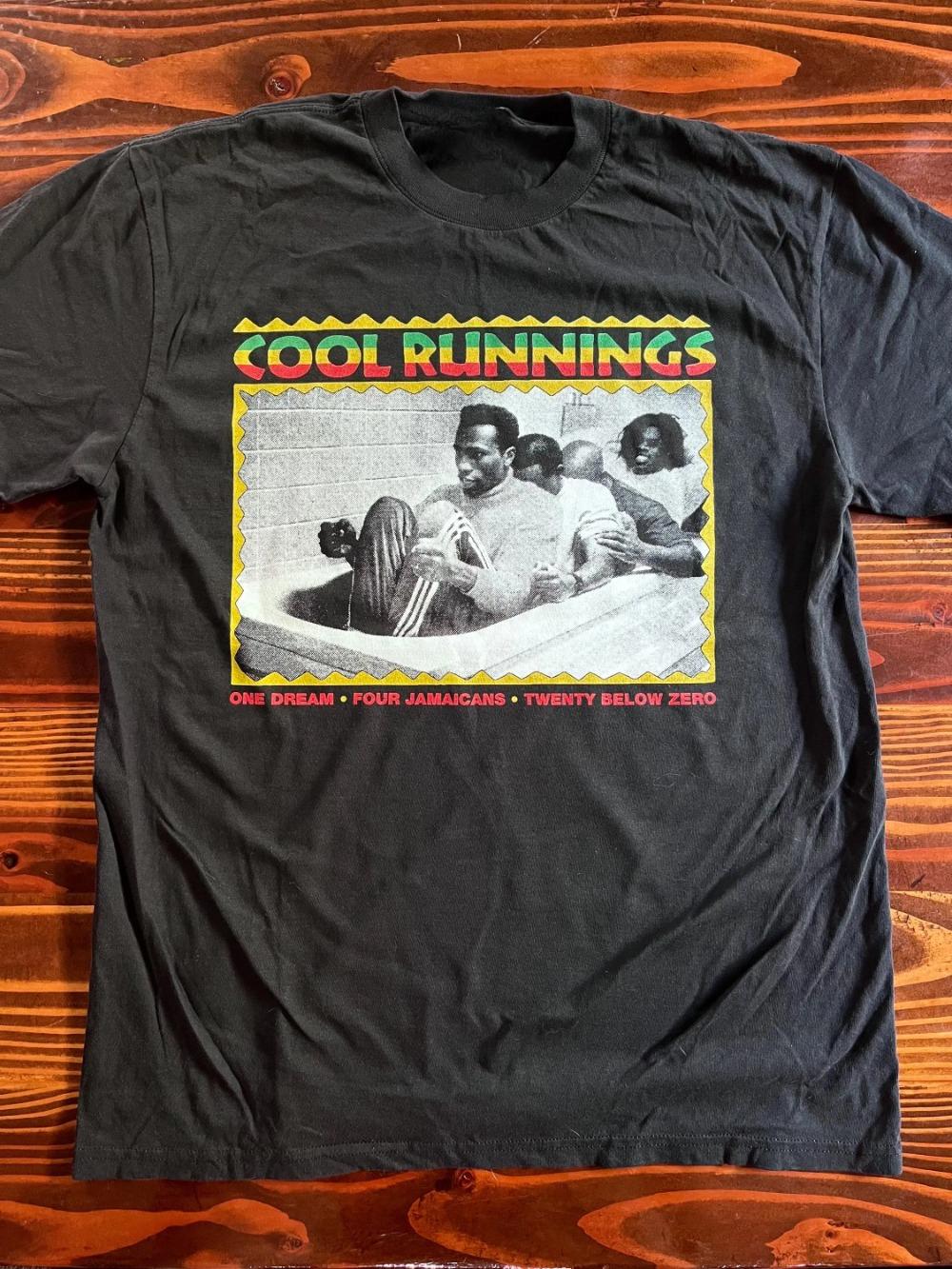 

Cool Runnings T-shirt Graphic Short Sleeve Shirt Unisex Men Women All-Season Men s T-Shirt Black Casual Crew Neck Tee 5XL різнокольоровий