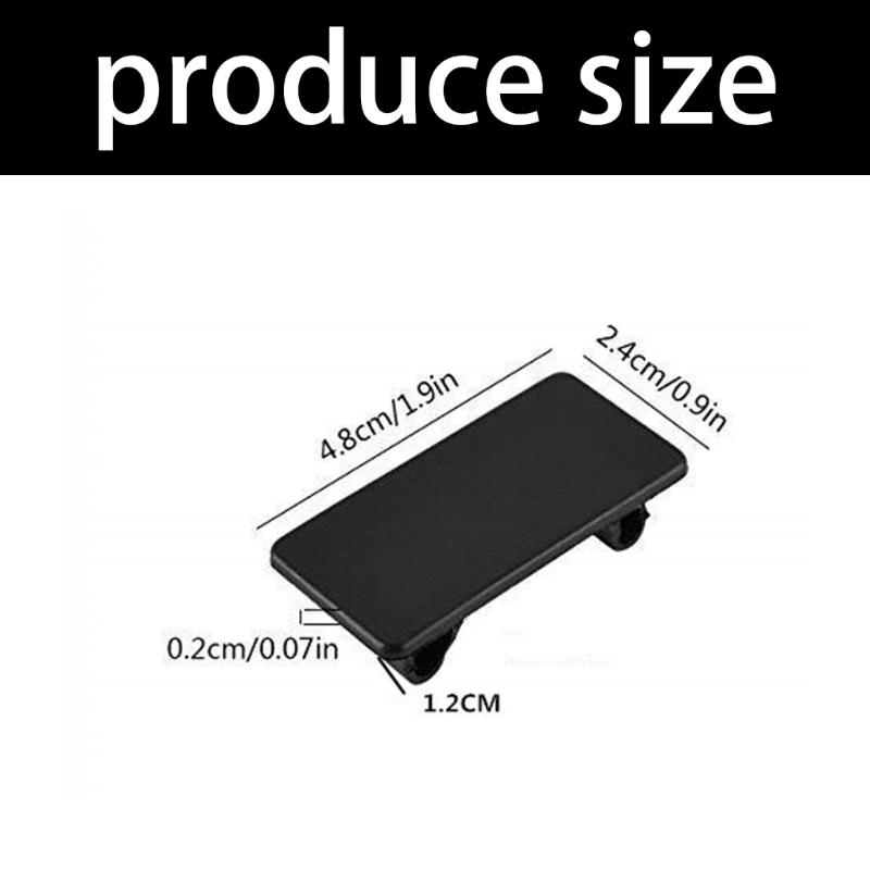 6pcs Car Boat Rocker Switch Panel Blank ARB Plate Rocker Switch Blanking Cover Cap