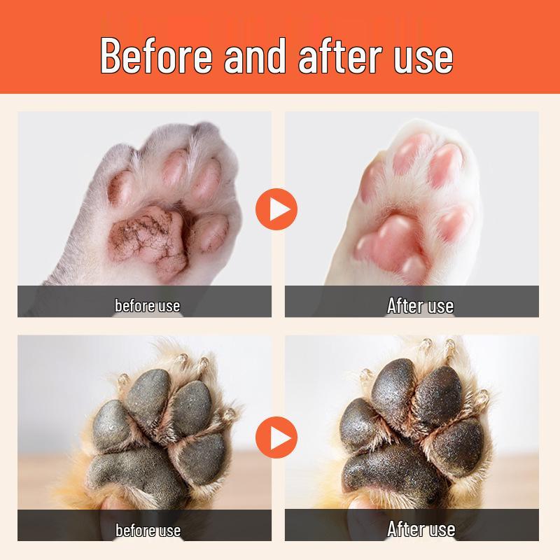 Transgraniczny balsam do łap dla zwierząt: Krem nawilżający dla psów i kotów